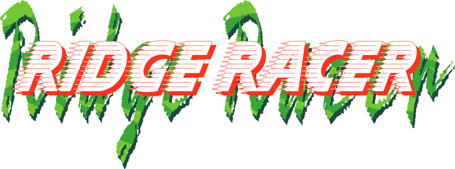 Ridge Racer logo for Playstation